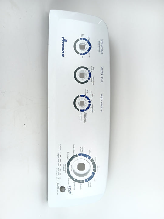 Whirlpool Washer Backsplashes / Consoles / Control Panels W11363976 (OEM)