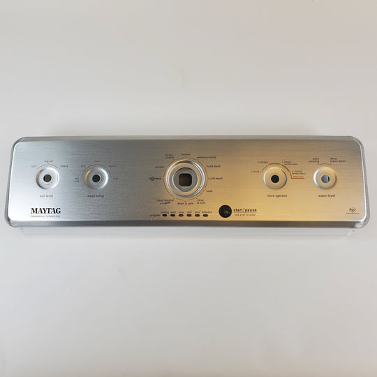Maytag Washer Backsplashes / Consoles / Control Panels W10909736 (OEM)