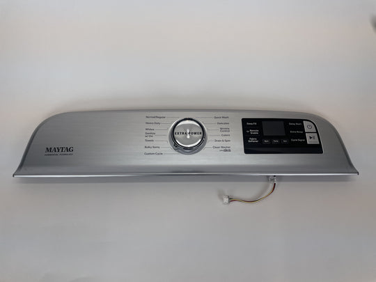 Maytag Washer Backsplashes / Consoles / Control Panels W11478526 (OEM)