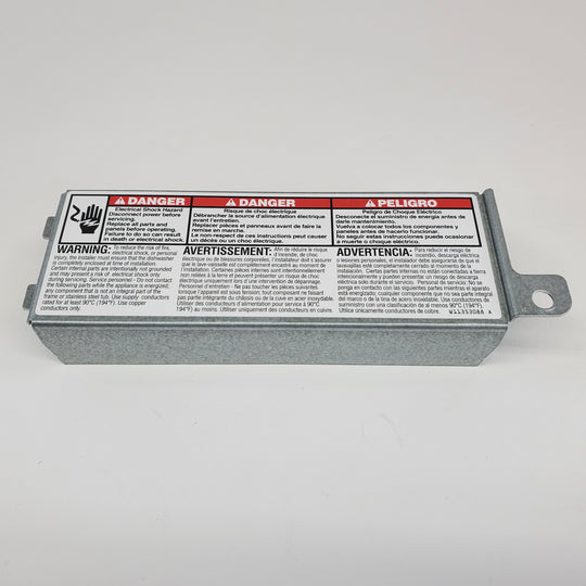 Whirlpool Dishwasher Exterior Covers / Sound Insulation / Sound Shields W11407385
